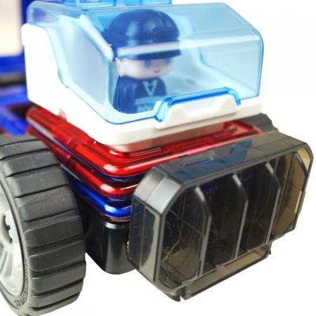 Магнитный конструктор Magformers Amazing Police & Rescue Set