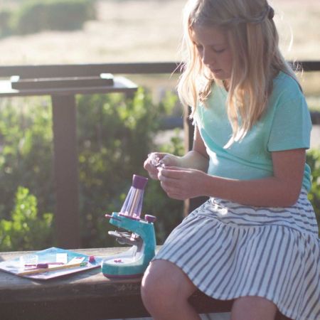 Мой первый микроскоп (с подсветкой и препаратами) Learning Resources