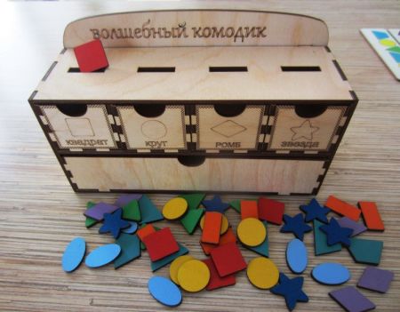 Развивающая игра Волшебный комодик Smile Decor
