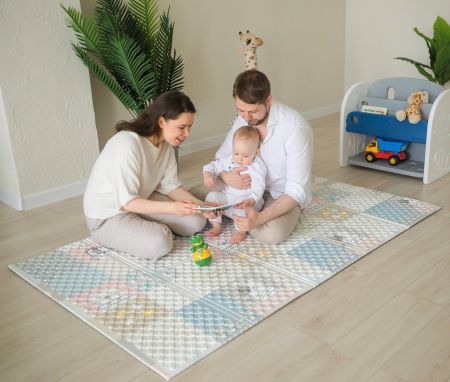 Портативный коврик Parklon Marshmallow Пэчворк 120x200x1 см