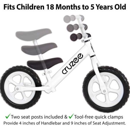 Беговел Cruzee UltraLite EVA White