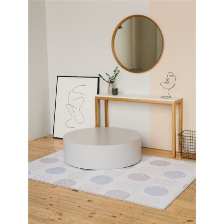 Коврик детский складной Parklon Sillky Portable Уютные кружочки 200x140x1 см
