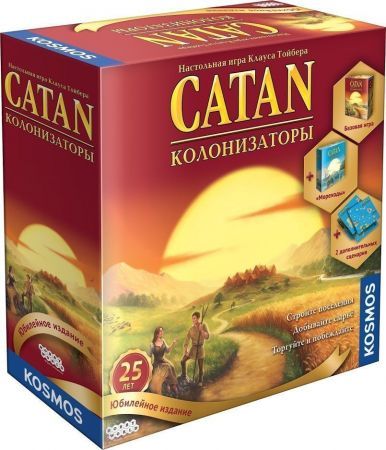 Настольная игра Колонизаторы (Catan). Юбилейное издание Hobby World