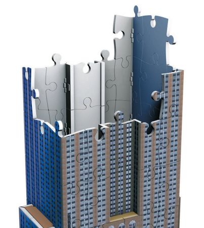 Пазл 3D Ravensburger Эмпайр Стейт Билдинг 216 элементов