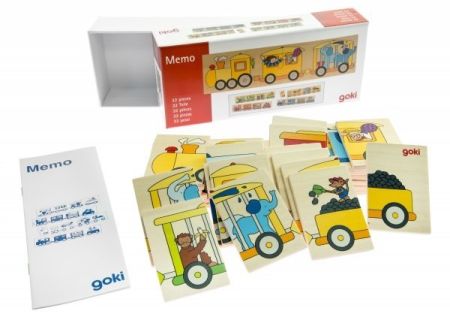 Игра - головоломка Паровозики Goki