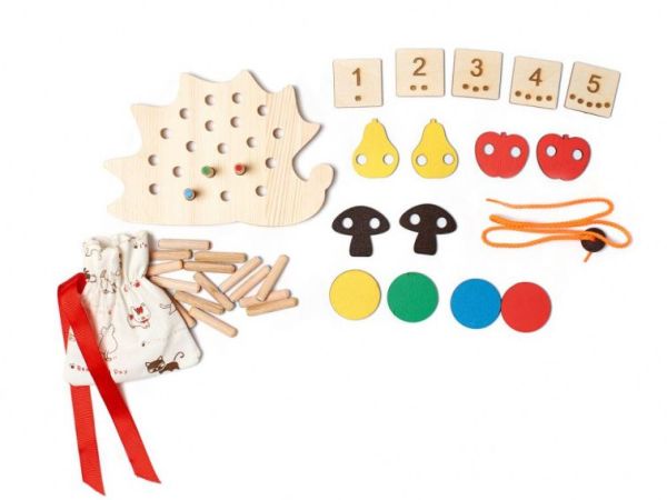 Развивающая игра "Добрый ежик" Smile Decor