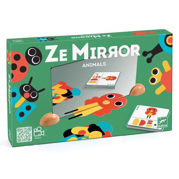 Конструктор Найди отражение. Животные Djeco