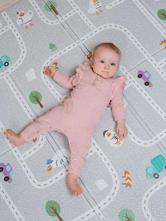 Коврик детский складной Parklon Portable Дорога в Крякленд 200x140x1 см