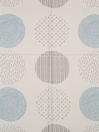 Коврик детский складной Parklon Sillky Portable Уютные кружочки 200x140x1 см