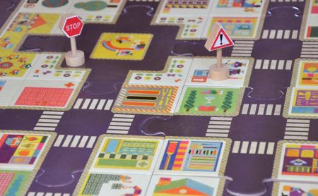 Пазл - гигант Дорога Djeco