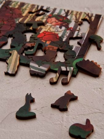 Деревянный пазл В лесу Mr. Puzz