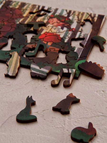 Деревянный пазл В лесу Mr. Puzz Деревянный пазл В лесу Mr. Puzz