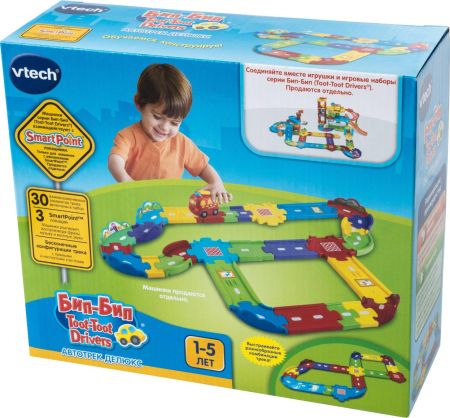 Автотрек Делюкс VTech Бип-Бип Toot-Toot Drivers