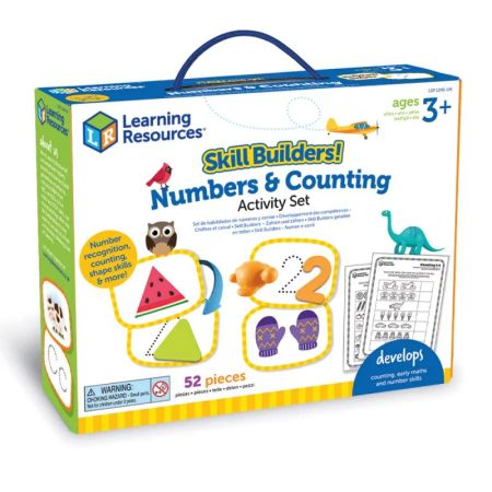 Развивающая игрушка Skill Builders! Формы и цифры с карточками Learning Resources