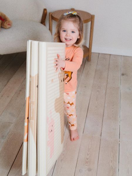 Коврик детский складной Parklon Portable Знакомство с животными 200x140x1 см