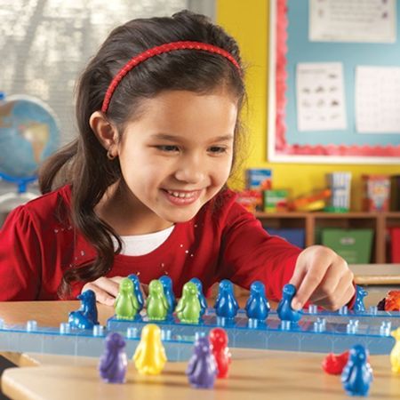 Развивающий математический набор Пингвины на льдине Learning Resources