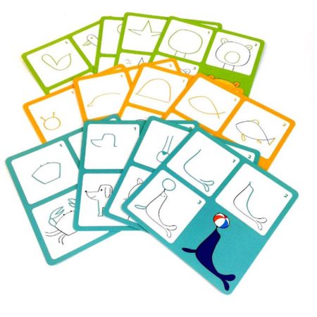 Набор для рисования Djeco Животные и Ко