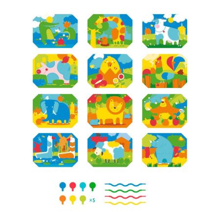 Цветная мозаика Lucy&Leo