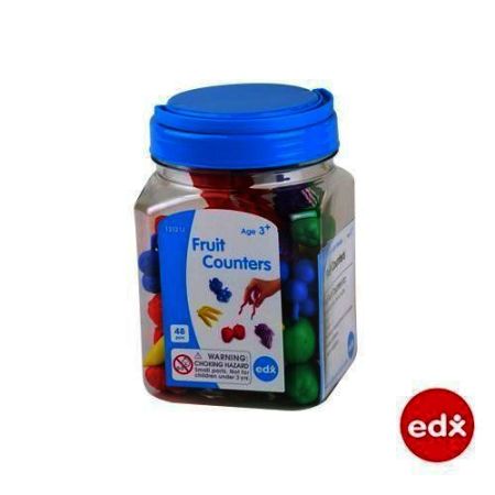 Счетный материал Фрукты (контейнер) Edx education